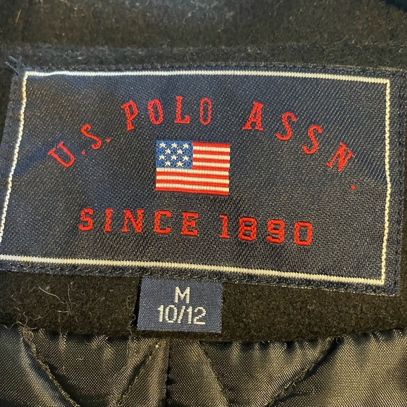 US Polo Pea Coat (Wool) - Picture 4 of 6